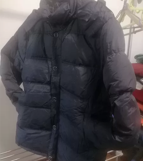 男士羽绒服定制的，尺寸175的，衣长78、...