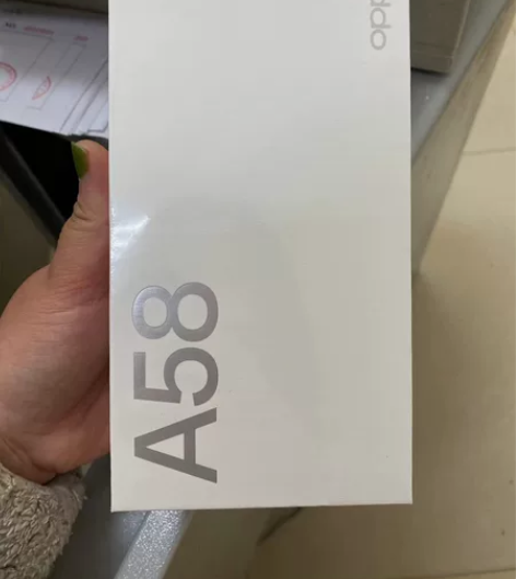 oppo a58黑色 6+128全新未拆封...