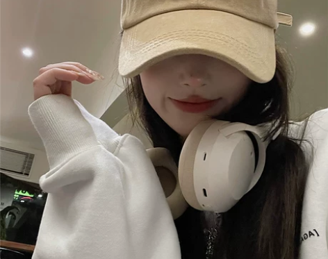 大头围宽帽檐鸭舌帽女网红显脸小棒球帽子