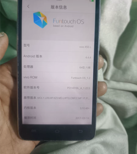 vivo手机，型号是vivo x5sl，2...