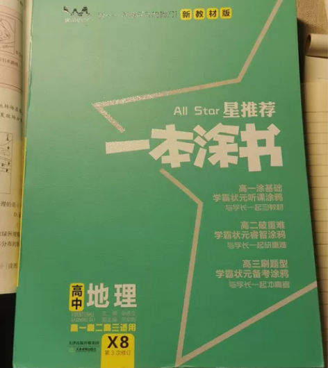 一本涂书高中地理，买重复了，全新。 感兴趣...