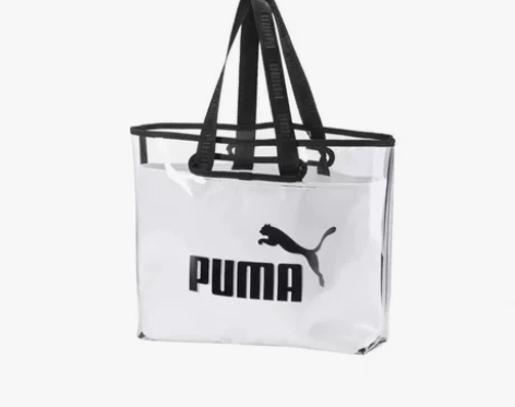 puma手提包 娜扎同款 网红透明手提袋单...