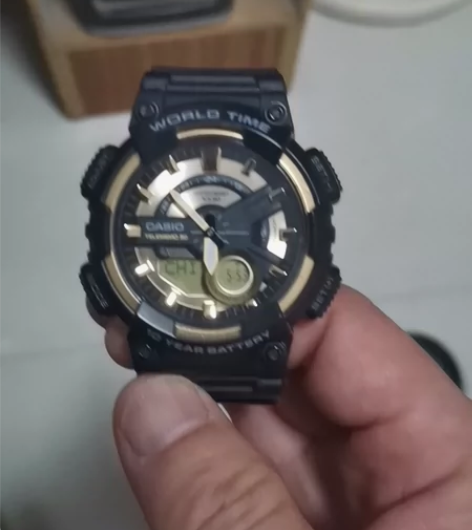 正品卡西欧AQ110,孩子戴的,升学就换智...