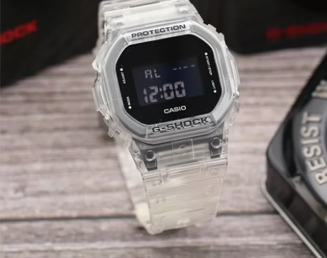 卡西欧G-SHOCK新款冰韧2.0半透明灰...