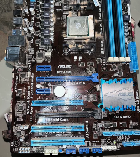 华硕f2a55主板 AMD X4 760k...