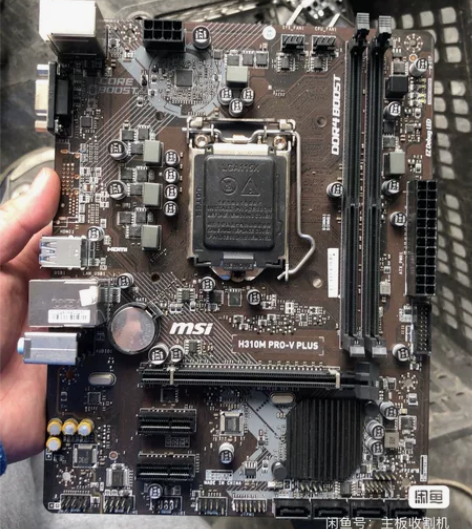 拆机微星h310m pro v plus主...