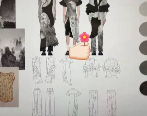 服装设计款式图,效果图 本人服装专业的,可...