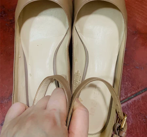 杏色 浅驼色 玛丽珍鞋 娃娃鞋 ninew...