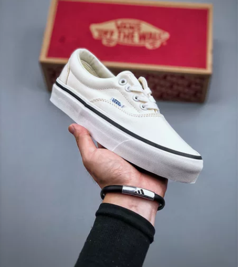 Vans Era 安纳海姆 万斯奶白低帮休...