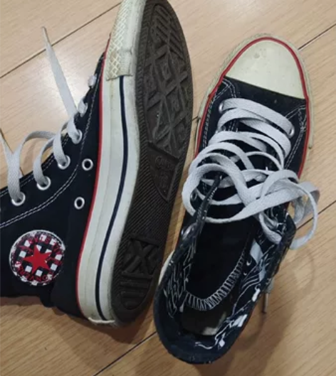 正品converse匡威高帮帆布鞋男女同款...