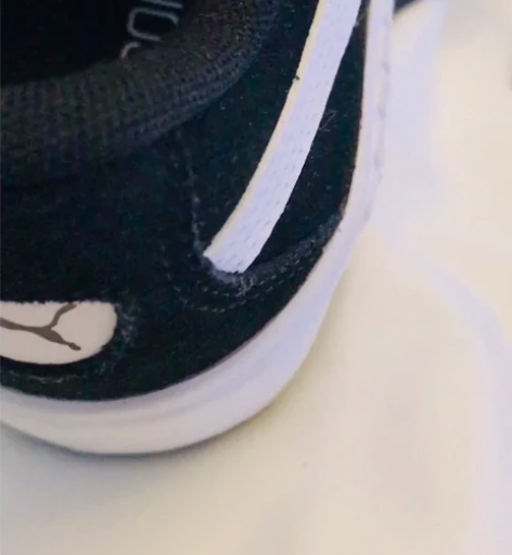 PUMA（彪马）女低帮鞋，经典款式，黑白色...