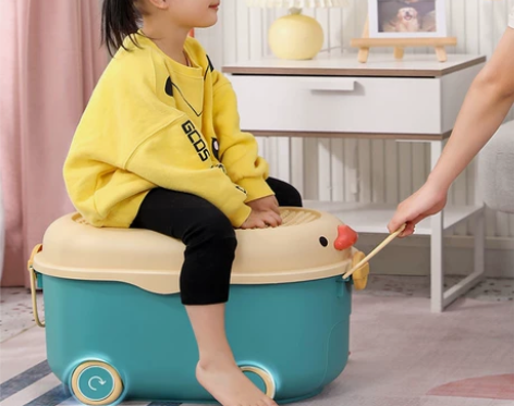 【全新】星优玩具收纳箱家用整理箱塑料大容量...