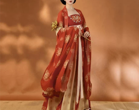 裳云兮(燕云台)唐制原创汉服女夏季唐风刺绣...