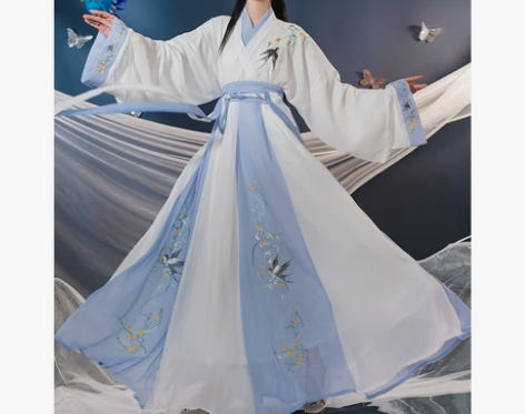 御篇【醉春烟】汉服女正品原创晋制齐腰交领日...