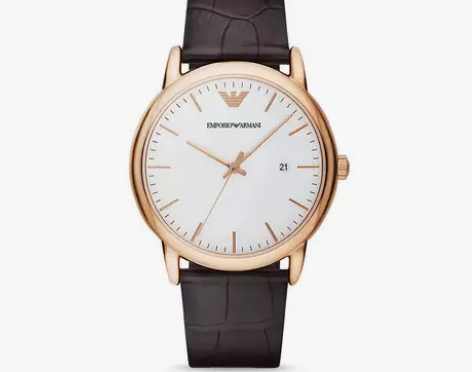 【风尚价】Armani阿玛尼旗舰店薄款皮革...