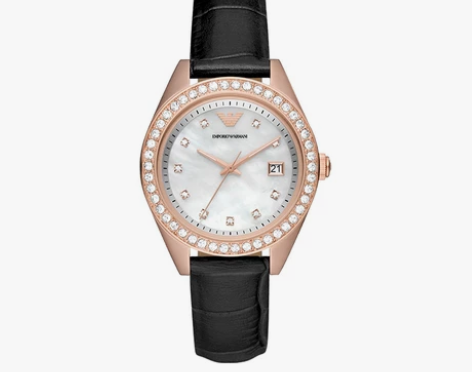 含泪亏本出， 阿玛尼手表女表轻奢气质小众石...