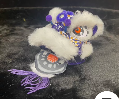 #醒狮传承   传统老夫子醒狮摆件寓意吉祥...