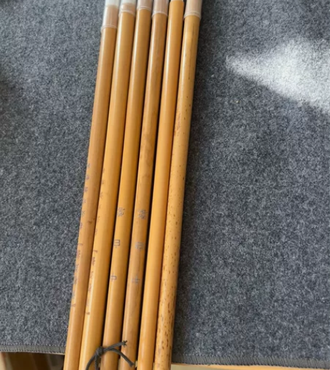 前些年囤下的一批白云毛笔 中规中矩 闲置 ...