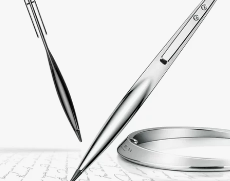 Modern永恒笔商务金属笔签字笔办公桌面...