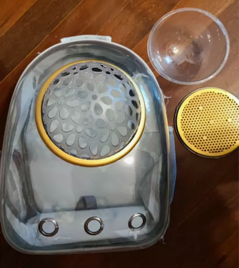 品牌猫包，猫书包，宠物背包，猫背包 只用过...