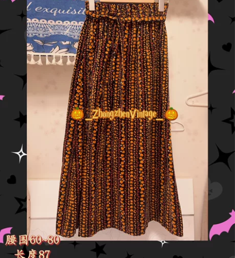 vintage 古着花墙少女可爱森系田园风...