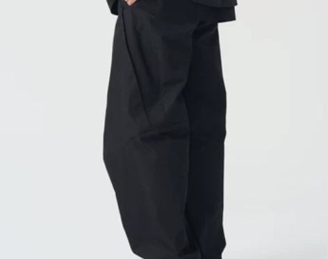 ANTIOFF 立体裁剪廓形长裤休闲裤