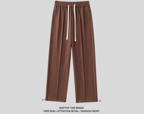 休闲裤 休闲长裤Mmoptop秋冬季纯色男...