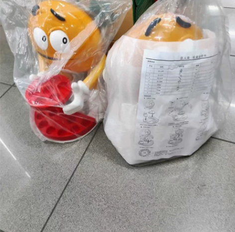 M豆人摆件 mm豆摆件 M豆 小豆人 ...