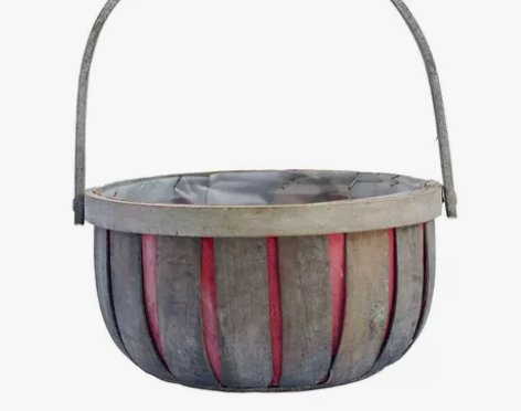 搬迁处理藤编木盒收纳筐手工收纳篮藤编花盆套...