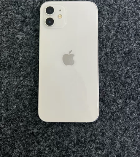 苹果12 64g国行白色 纯原无拆修陈色9...