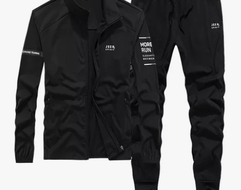 【狂欢价】JEEP运动套装男士2021秋季...