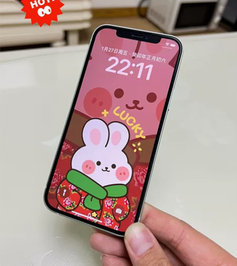 苹果12 128g绿色 国行机 手机用的不...