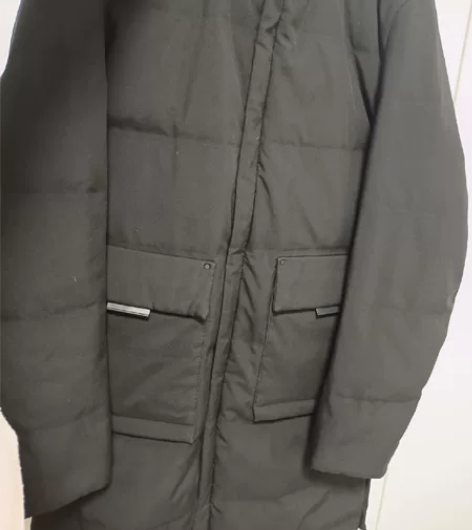 冬季加厚白鸭绒保暖羽绒服男士中长款连帽外套...