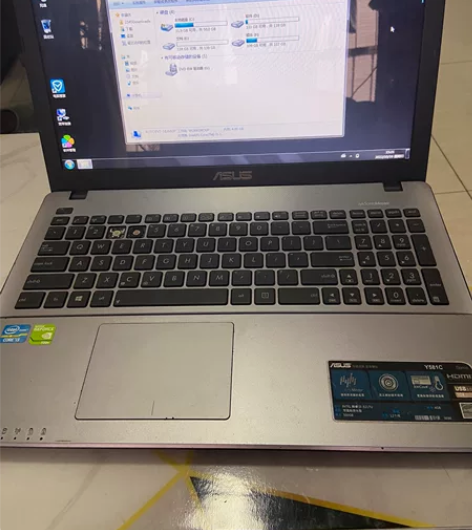 华硕Y581C笔记本,上学自用的很多年了,...