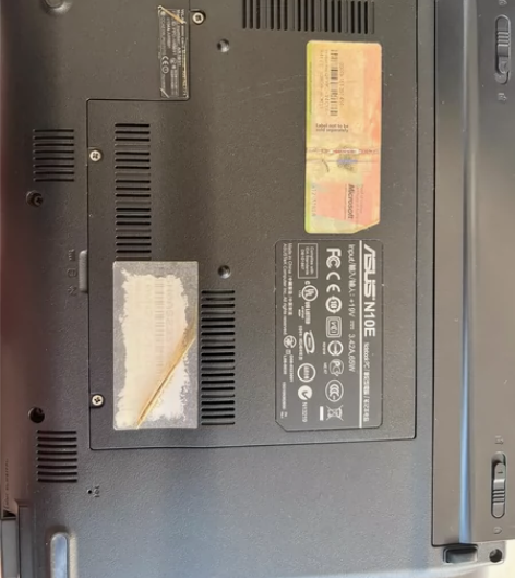 华硕N10E笔记本 完全可以正常开机，除了...