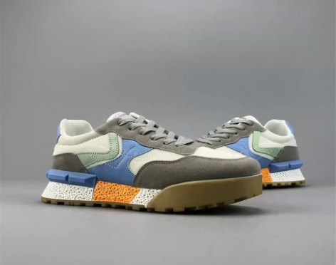 稀缺捡漏外贸剪标男休闲鞋潮男高档透气阿甘网...