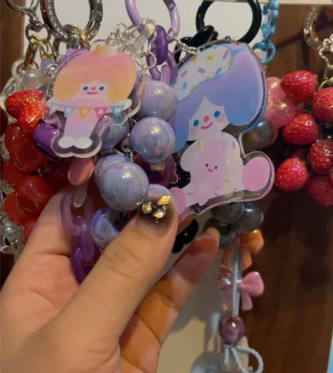 手机链，手机挂绳，diy 感兴趣的话点“我...