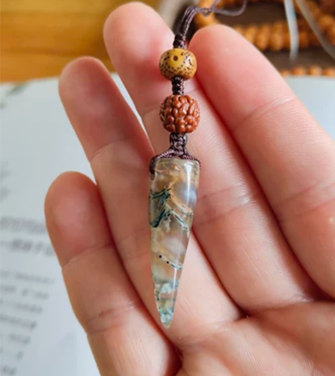 天然水草玛瑙挂件 手机挂件 挂绳 赔钱甩货...