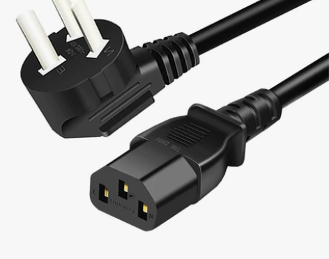 纯铜品字插头三孔电源线电饭锅水壶台式机电脑...