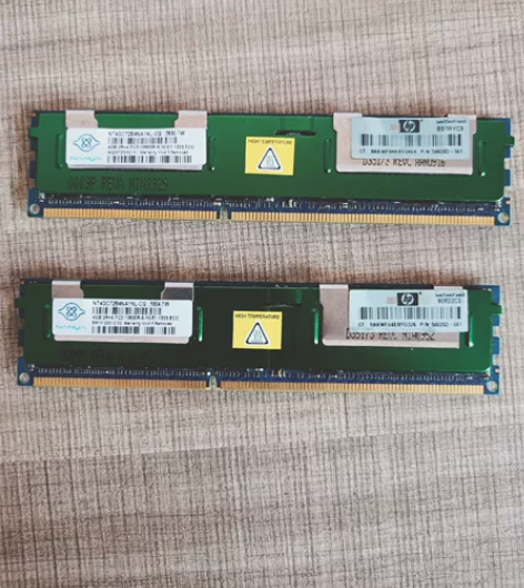 南亚 4G1333 ecc服务器内存2根便...