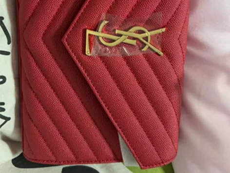 全新YSL/圣罗兰 女士MONOGRAM粒...