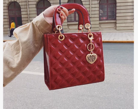 小ck红色新娘结婚包包女2020新款时尚i...