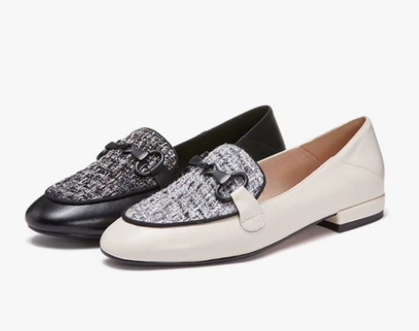 爱意 粗花呢乐福单鞋 八成新 感兴趣的话点...