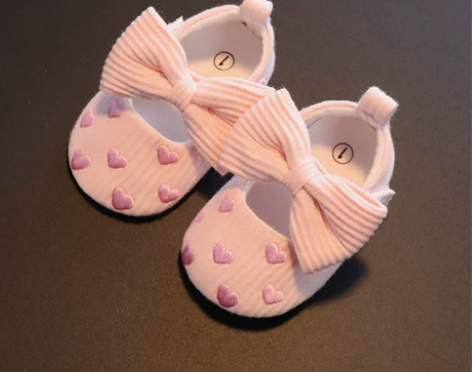 婴儿鞋女宝宝公主鞋0一1岁软底鞋学… 内长...