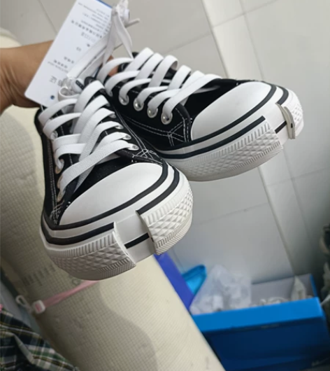 回力帆布鞋,大码女鞋40码,脚长255穿正...