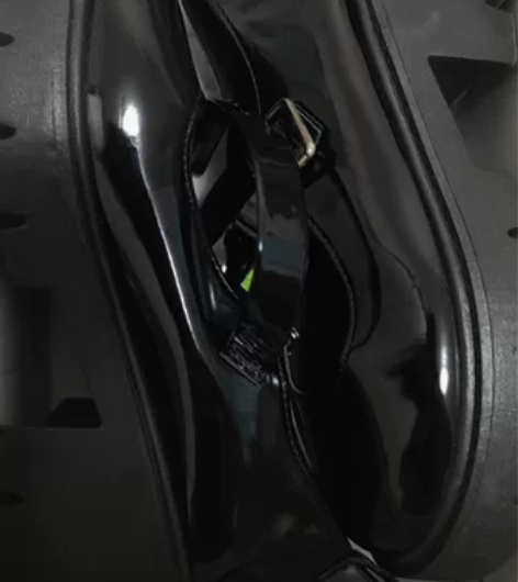 38码圆头玛丽珍鞋,仅试穿,没穿出去过,黑...