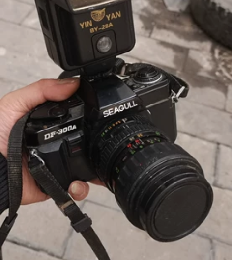 海鸥DF-300A相机，老古董相机，当配件...