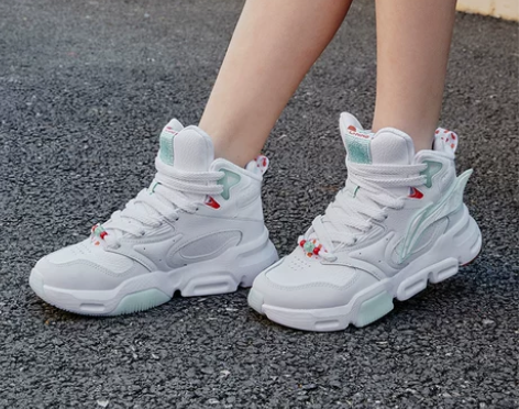 【年货价】李宁休闲鞋女鞋2022新款官方经...