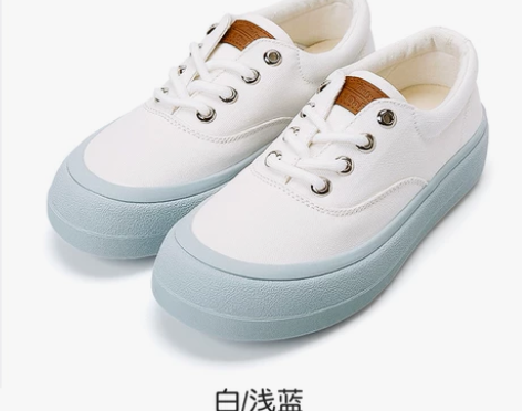 飞跃帆布鞋夏女鞋新款馒头鞋2021秋季低帮...