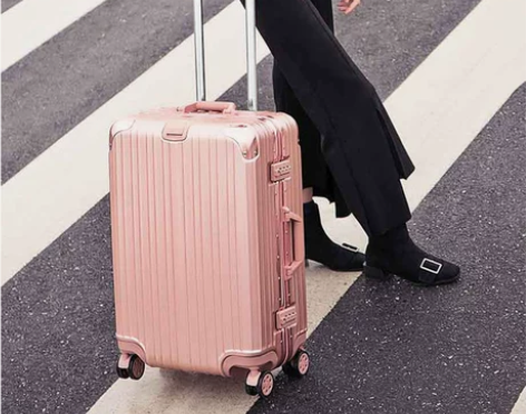 游乐者拉杆箱行李箱铝框旅行箱万向轮女男学生...